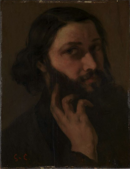 Self-Portrait, 1852, Gustave Courbet