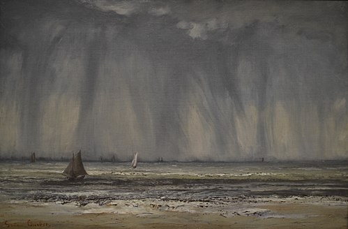 Marine, 1866, Gustave Courbet