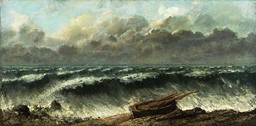 Vagues, 1869, Gustave Courbet