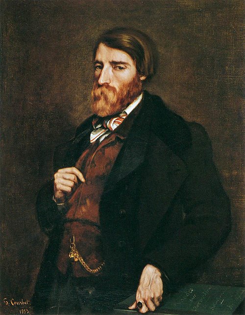 Portrait d'Alfred Bruyas, 1853, Gustave Courbet
