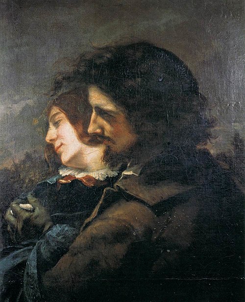 Les Amants heureux, 1844, Gustave Courbet