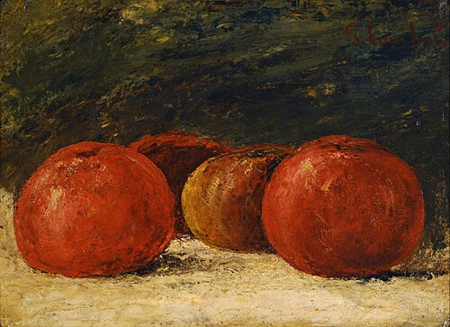 Apples, 1871, Gustave Courbet