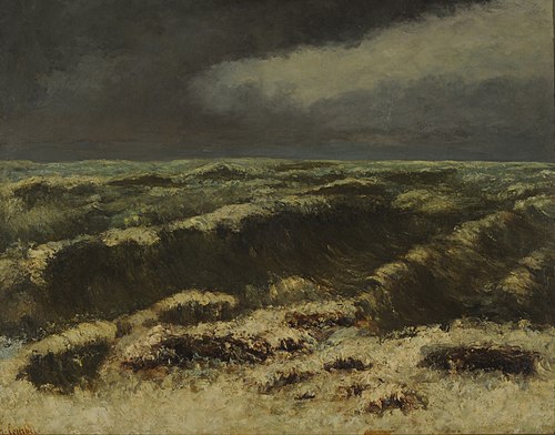 Mer Orageuse, , Gustave Courbet