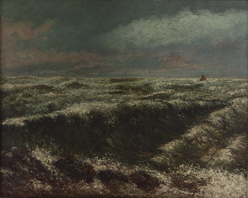 Marina, 1870, Gustave Courbet