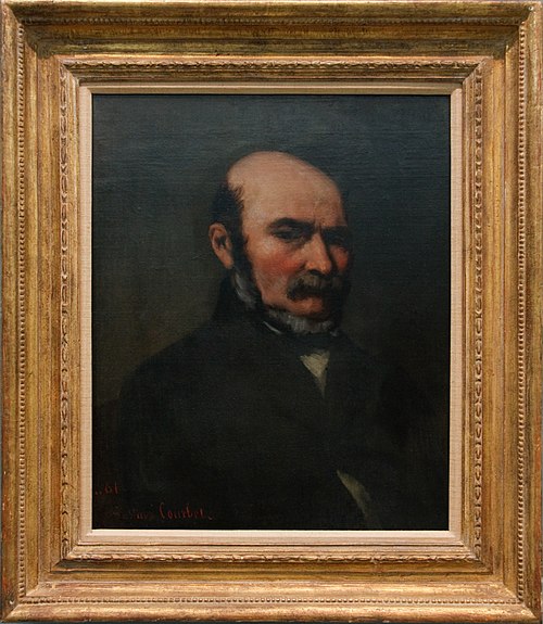 Portrait of M. Usquin, 1861, Gustave Courbet