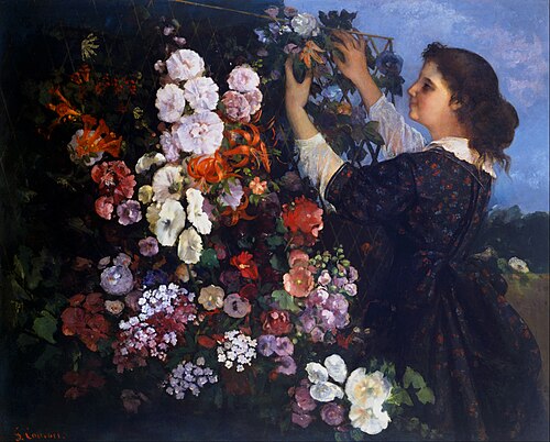 Le Treillis, 1862, Gustave Courbet
