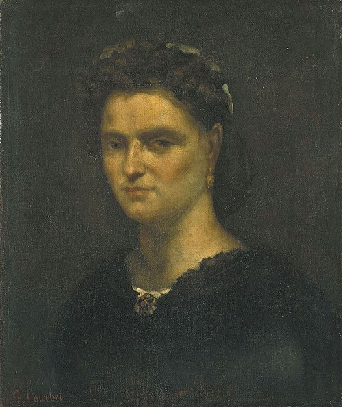 Portrait d'une dame, 1855, Gustave Courbet