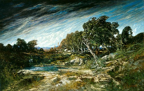 Le Coup de vent, 1865, Gustave Courbet