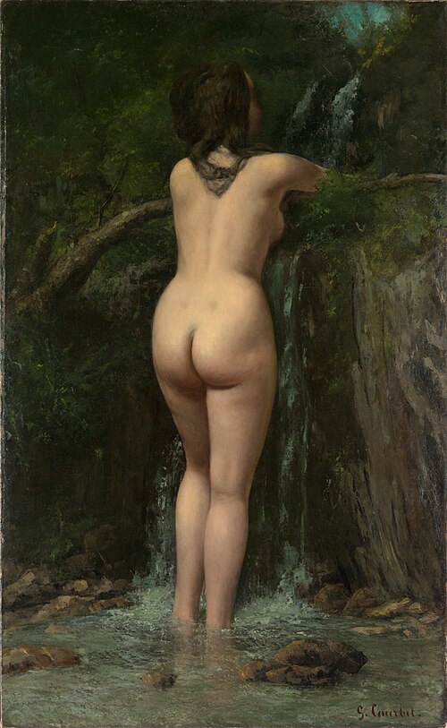 The Source, 1862, Gustave Courbet