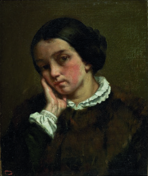 Zélie Courbet, 1847, Gustave Courbet