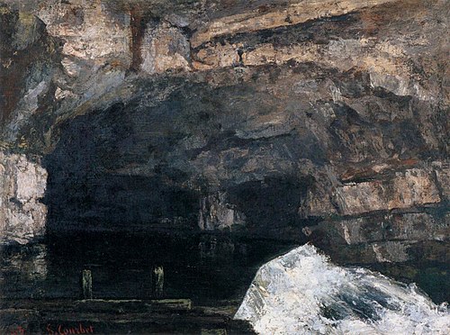 The Source of the Loue, 1863, Gustave Courbet