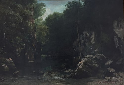 Solitude, 1866, Gustave Courbet