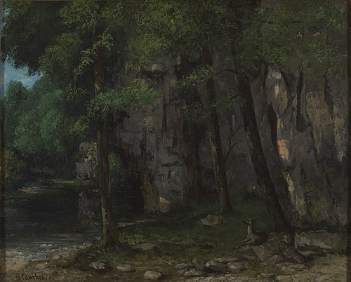 Jura Landscape, 1869, Gustave Courbet