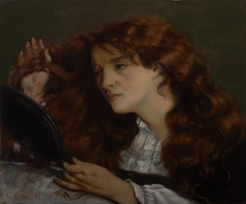 Jo, la belle Irlandaise, 1867, Gustave Courbet