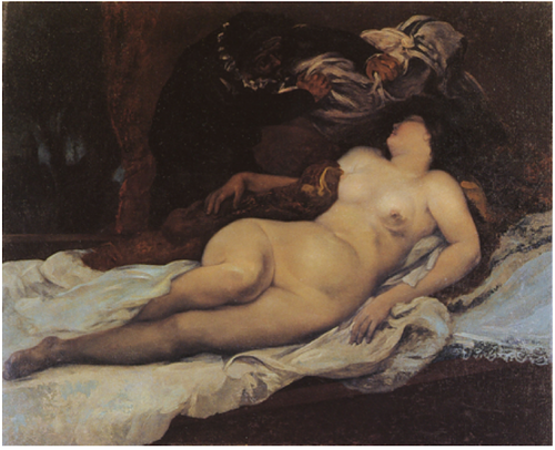 The Murder Of Desdemona, 1866, Gustave Courbet