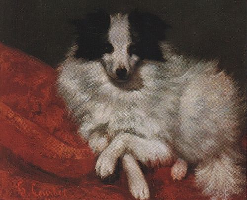Étude de chien, 1855, Gustave Courbet