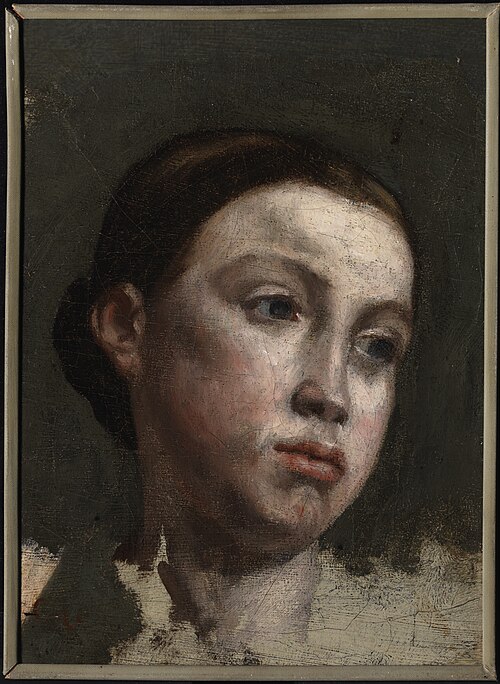 Portrait of a Young Woman, 1845, Gustave Courbet