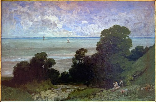 L'Embouchure de la Seine, 1841, Gustave Courbet
