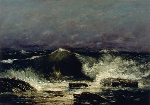 The Wave, 1869, Gustave Courbet