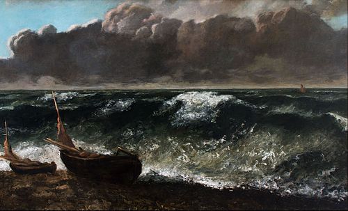 La Vague, 1869, Gustave Courbet