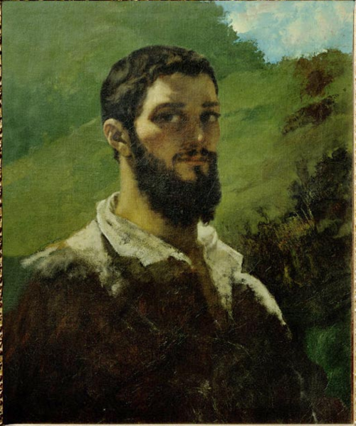 Autoportrait, 1851, Gustave Courbet
