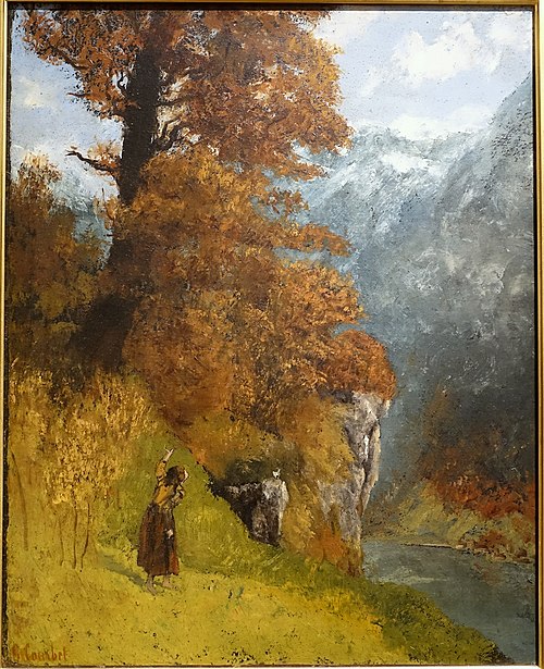 L'Automne, 1866, Gustave Courbet