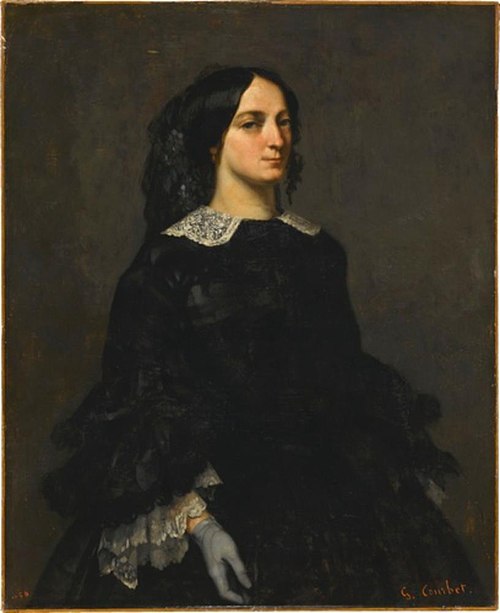 Portrait de Mme Charles Maquet, 1856, Gustave Courbet