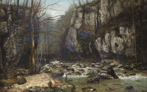 Le ruisseau du Puits-Noir, 1868, Gustave Courbet