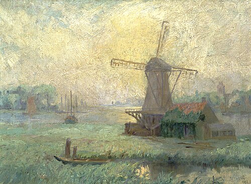 Wind Mill, Holland, 1901, Maurice Galbraith Cullen