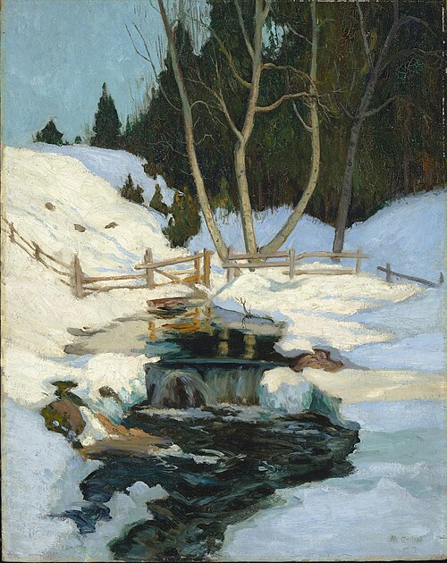 La Fonte des neiges, 1930, Maurice Galbraith Cullen