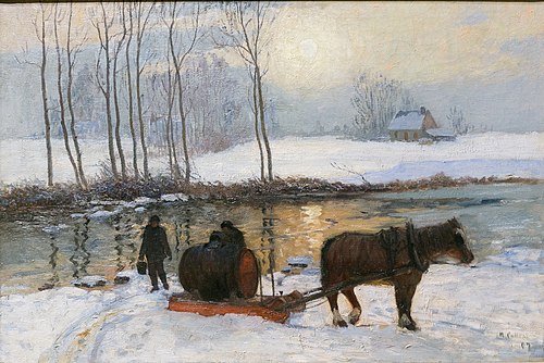 Les porteurs d'eau, 1907, Maurice Galbraith Cullen