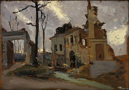 Cite Ste Catherine, 1918, Maurice Galbraith Cullen