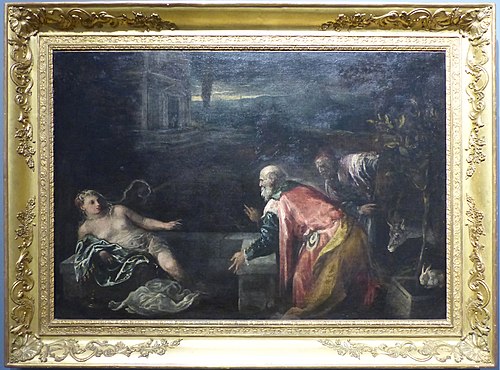 Suzanne et les vieillards, 1585, Jacopo Bassano