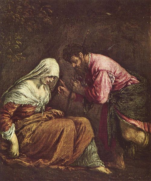 Judah and Tamar, , Jacopo Bassano