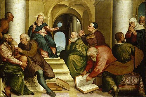 Christ among the Doctors, 1539, Jacopo Bassano