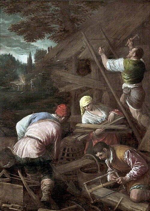 The Sacrifice of Noah, 1580, Jacopo Bassano
