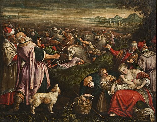 Passage over the Red Sea, , Jacopo Bassano