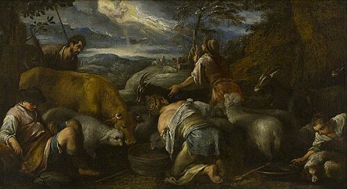 The Annunciation to the Shepherds, , Jacopo Bassano
