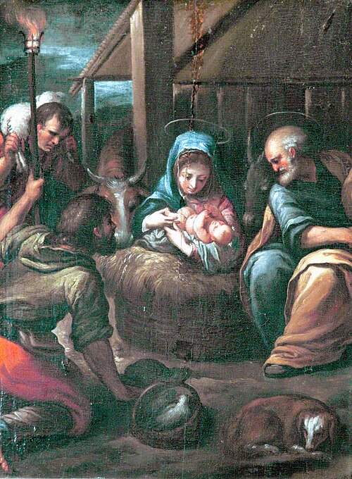 The Adoration of the Shepherds, , Jacopo Bassano