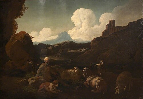 Peasant Attending Sheep, , Jacopo Bassano