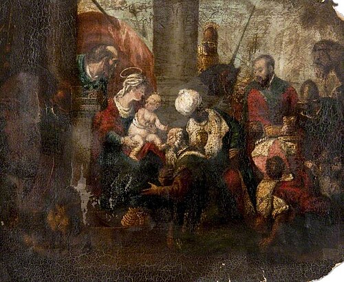 The Adoration of the Magi, , Jacopo Bassano