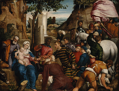 The Adoration of the Kings, 1540, Jacopo Bassano