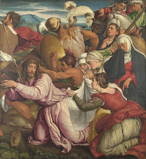 The Way to Calvary, 1540, Jacopo Bassano