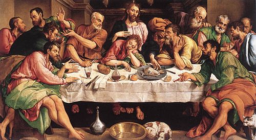 Last Supper, 1546, Jacopo Bassano