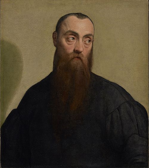 Portrait of a Bearded Man, 1550, Jacopo Bassano