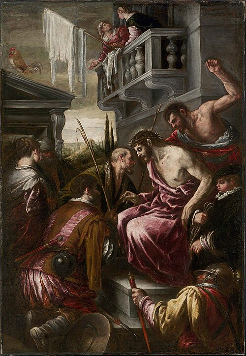 The Mocking of Christ, , Jacopo Bassano