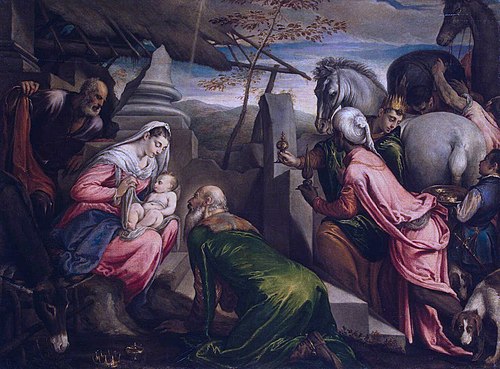 Adoration of the Magi, 1568, Jacopo Bassano