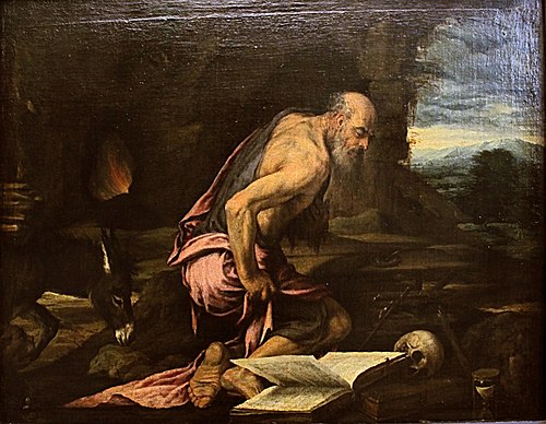 Der büßende hl. Hieronymus, 1550, Jacopo Bassano