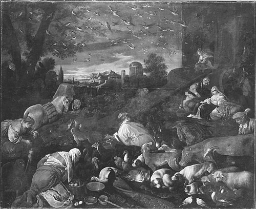 Einzug der Tiere in die Arche Noah (Kopie nach), 1590, Jacopo Bassano
