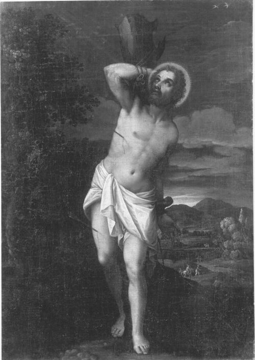 Saint Sebastian, 1553, Jacopo Bassano